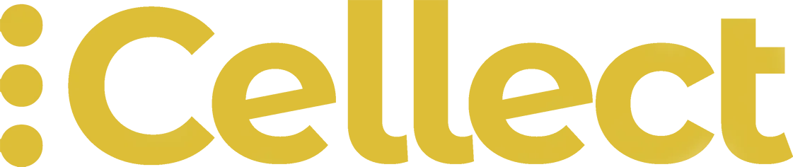 Cellect – Logotyp – Vit2cm Cellect - Logotyp - Vit2cm